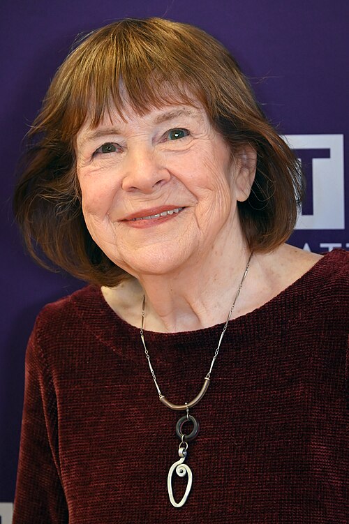 Marylouise Burke at a press event for "The Balusters" in Manhattan Theatre Club studios, 2/26/26