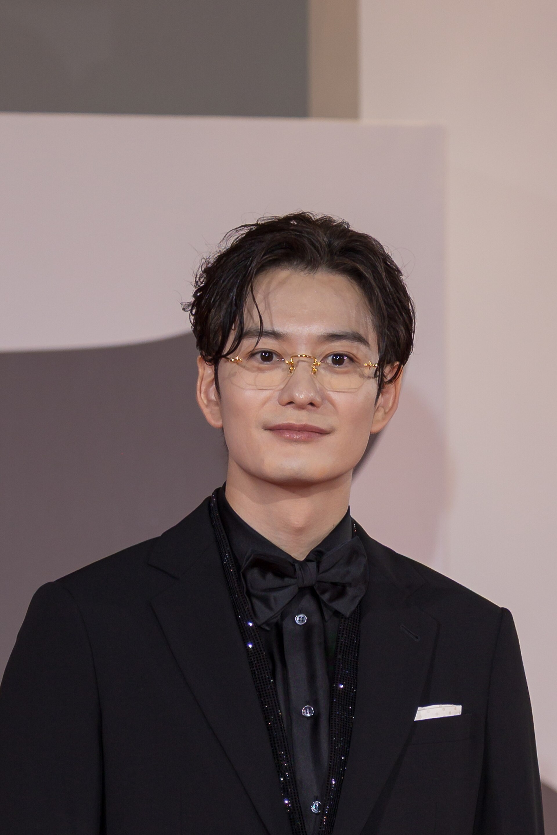 Masaki Okada, actor, at 82nd Venice International Film Festival in Venice, Italy.