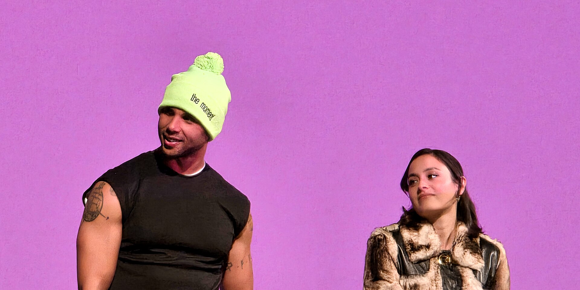 Mason Gooding and Chase Sui Wonders at the I Want Your Sex premiere during the 2026 Sundance Film Festival