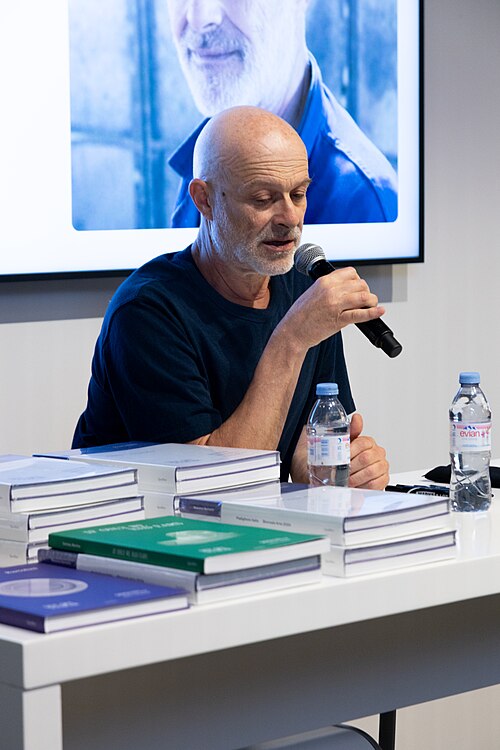 Massimo Bartolini, artist, at the Art Basel international art fair in Basel, Switzerland in June 2025.