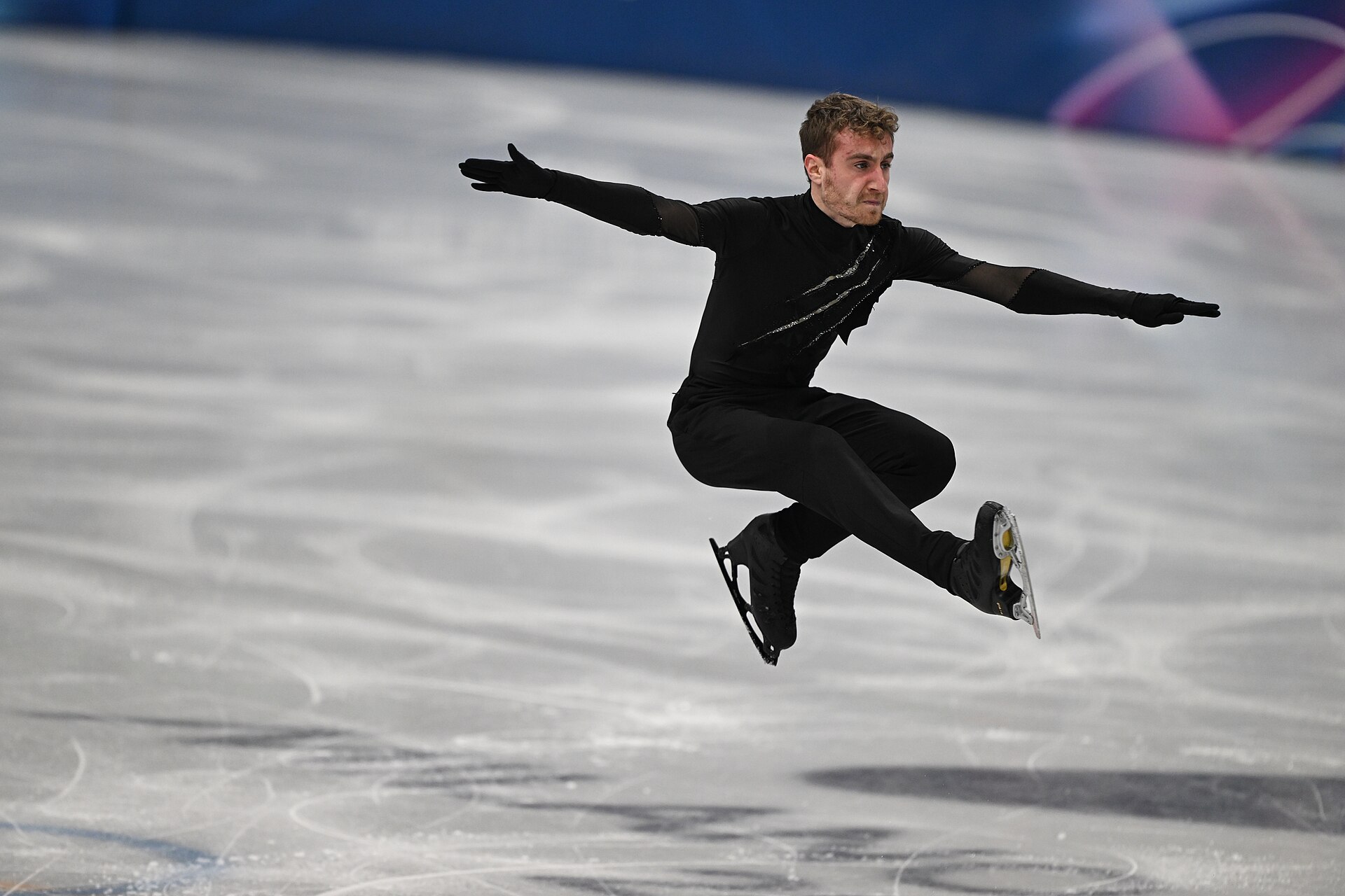 MILAN, ITALY - 10 FEBRUARY 2026: Matteo Rizzo of Italy competes during the Figure Skating Men Single Skating Short Program at the Olympic Winter Games Milano Cortina 2026 Milano Ice Skating Arena on February 10, 2026 in Milan, Italy
