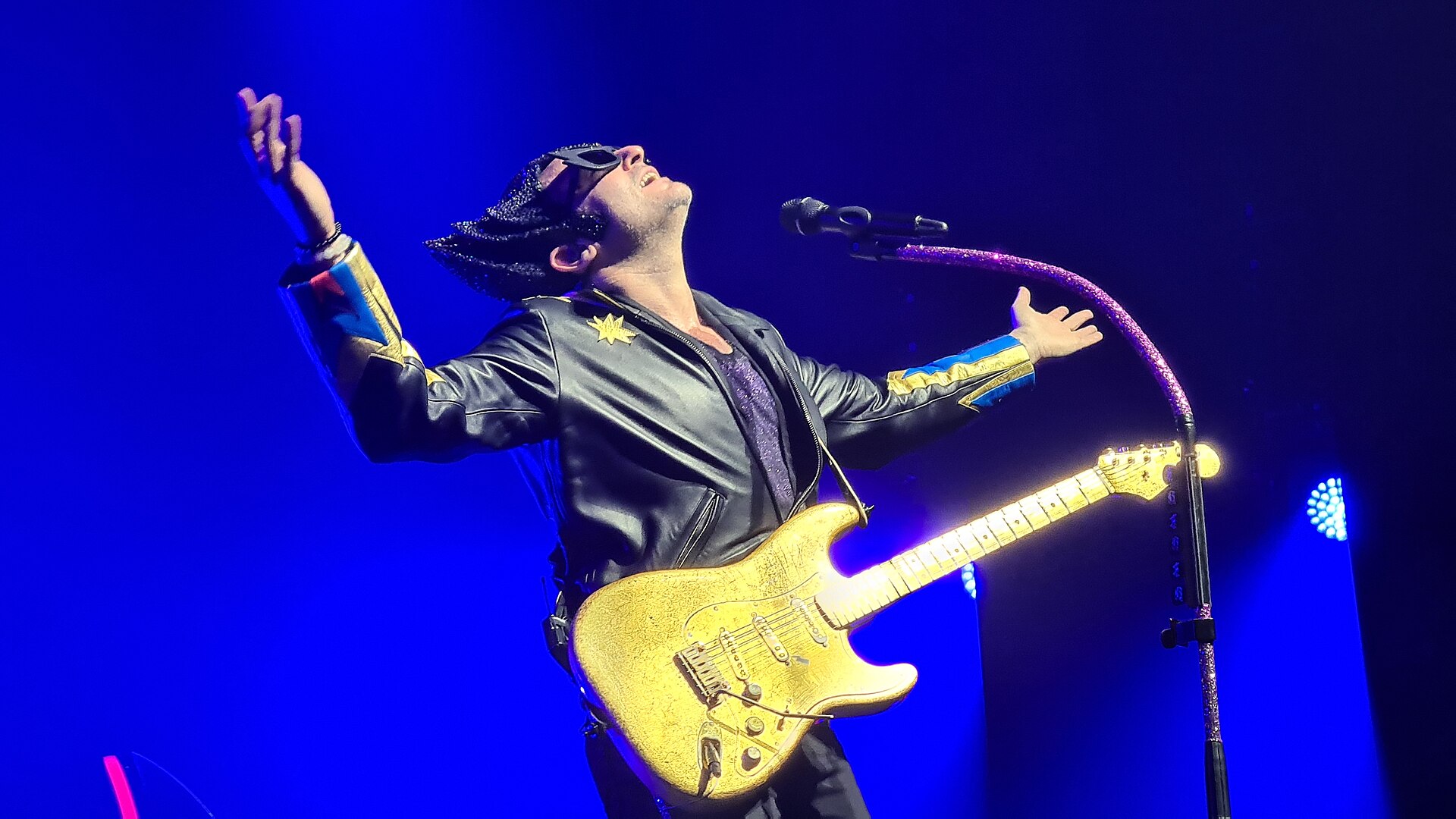 Matthieu Chedid en concert au Zénith de Paris en 2022