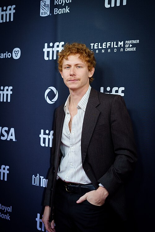 Mcabe Gregg, actor, at the 2024 Toronto International Film Festival (TIFF) for the movie SATURDAY NIGHT.