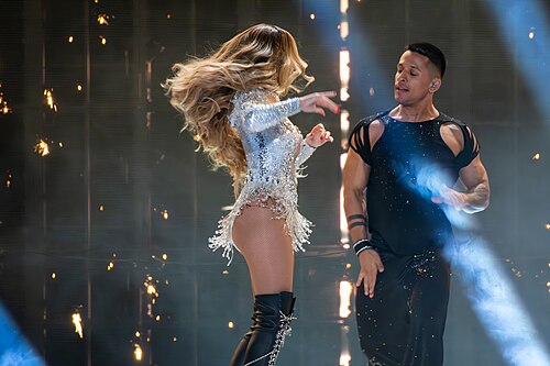 Melody, Eurovision 2025 1st semi final live show