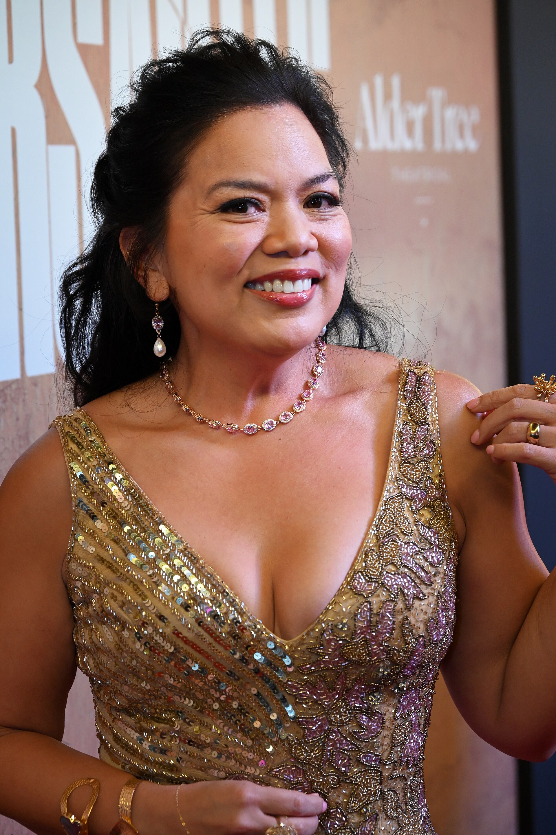 Melody Butiu at the Opening Night of "Queen of Versailles" on Broadway, 2025