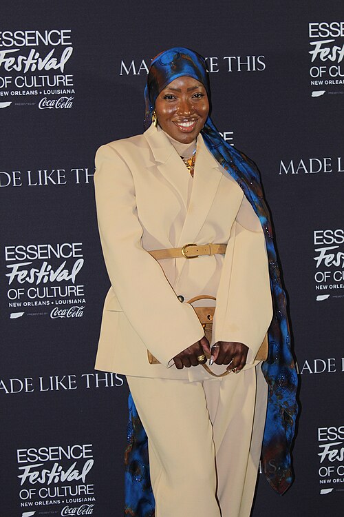 Mercedes Cook at the Essence Festival of Culture 2025 in New Orleans, Louisiana in July 2025.