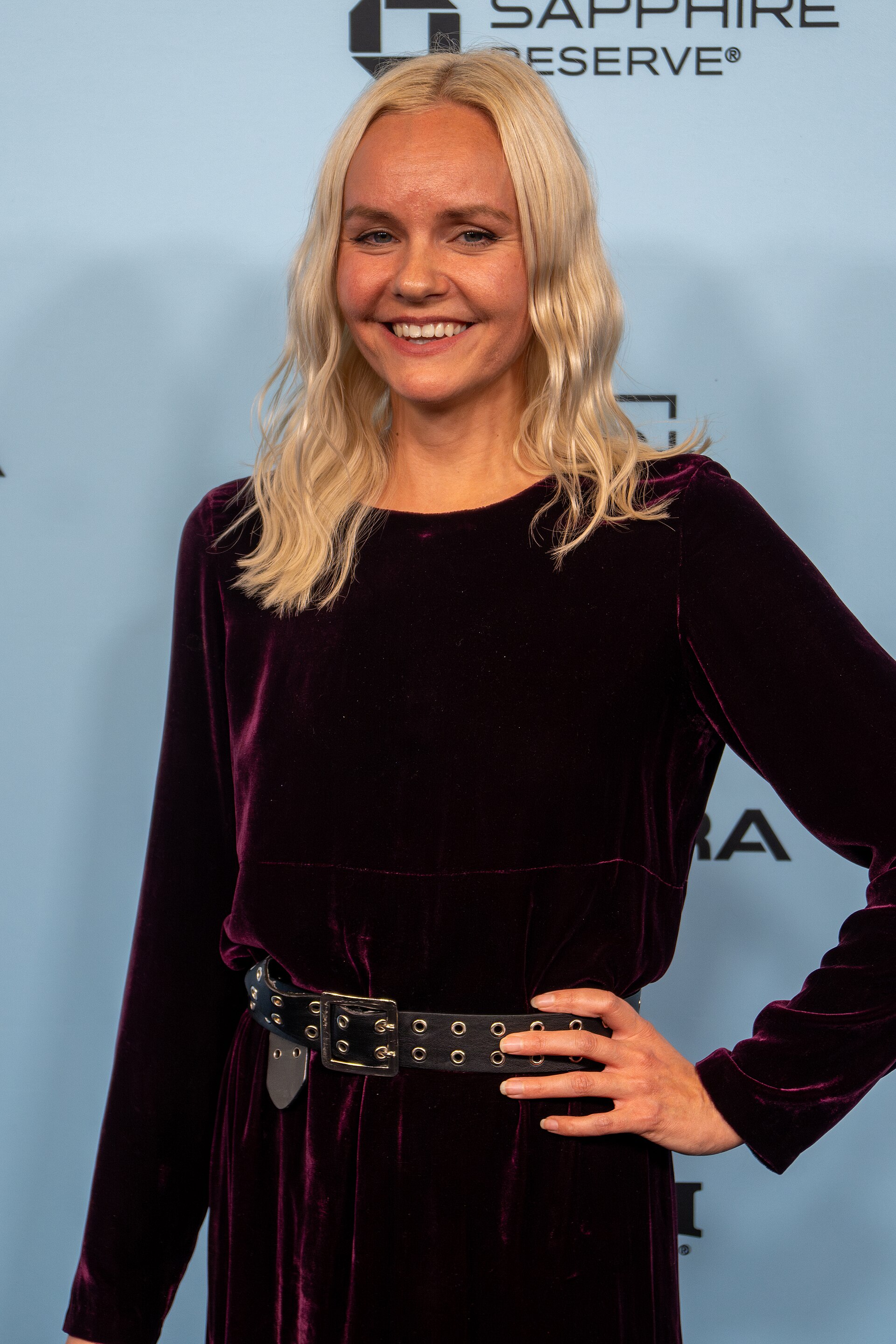 Meredith Kirkman at the 2025 Sundance Film Festival for Touch Me