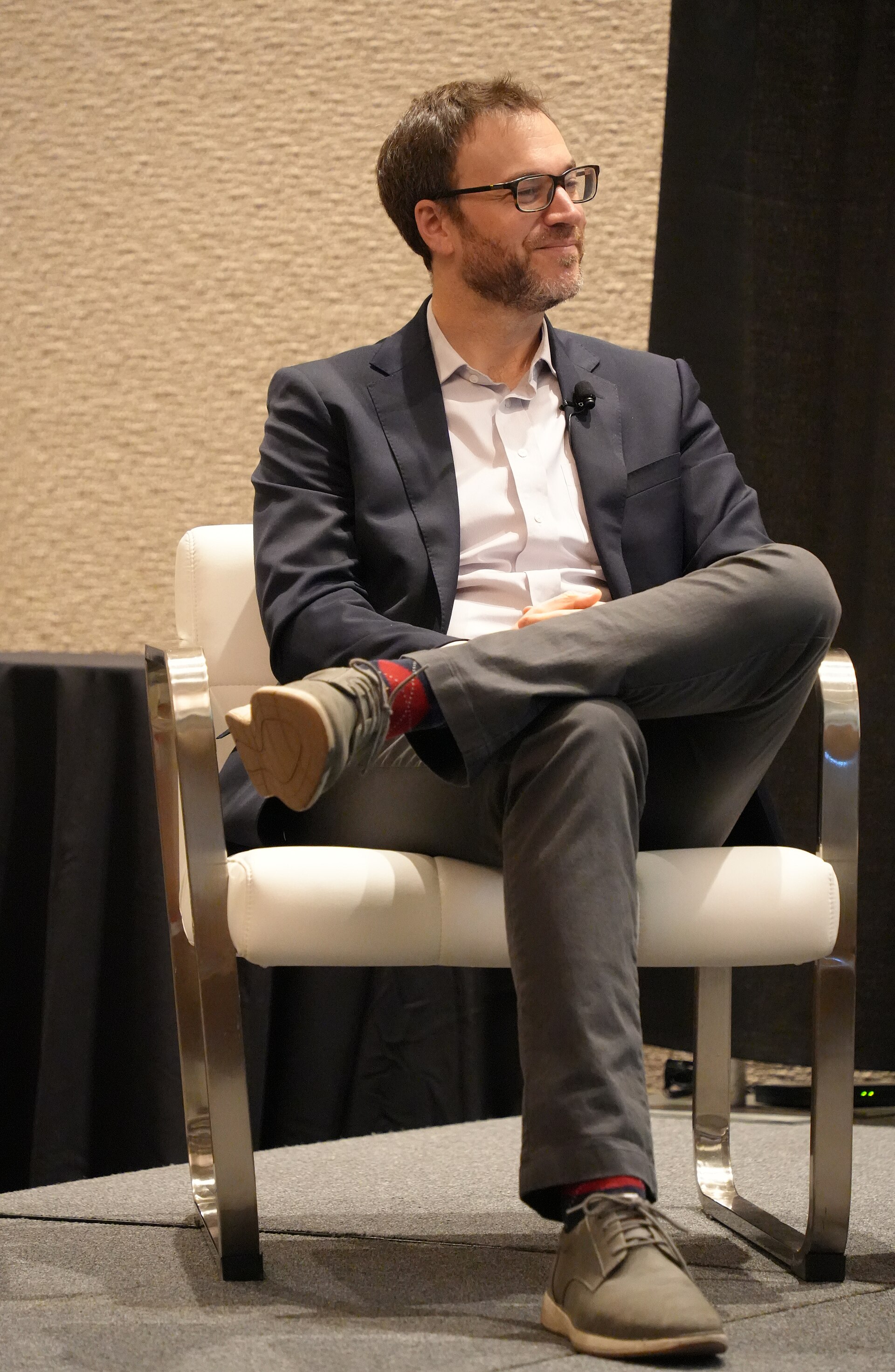 Michael Samulon, City of Los Angeles, panel at SXSW 2025 in Austin, Texas. How to Build Out a City EV Charging Network.