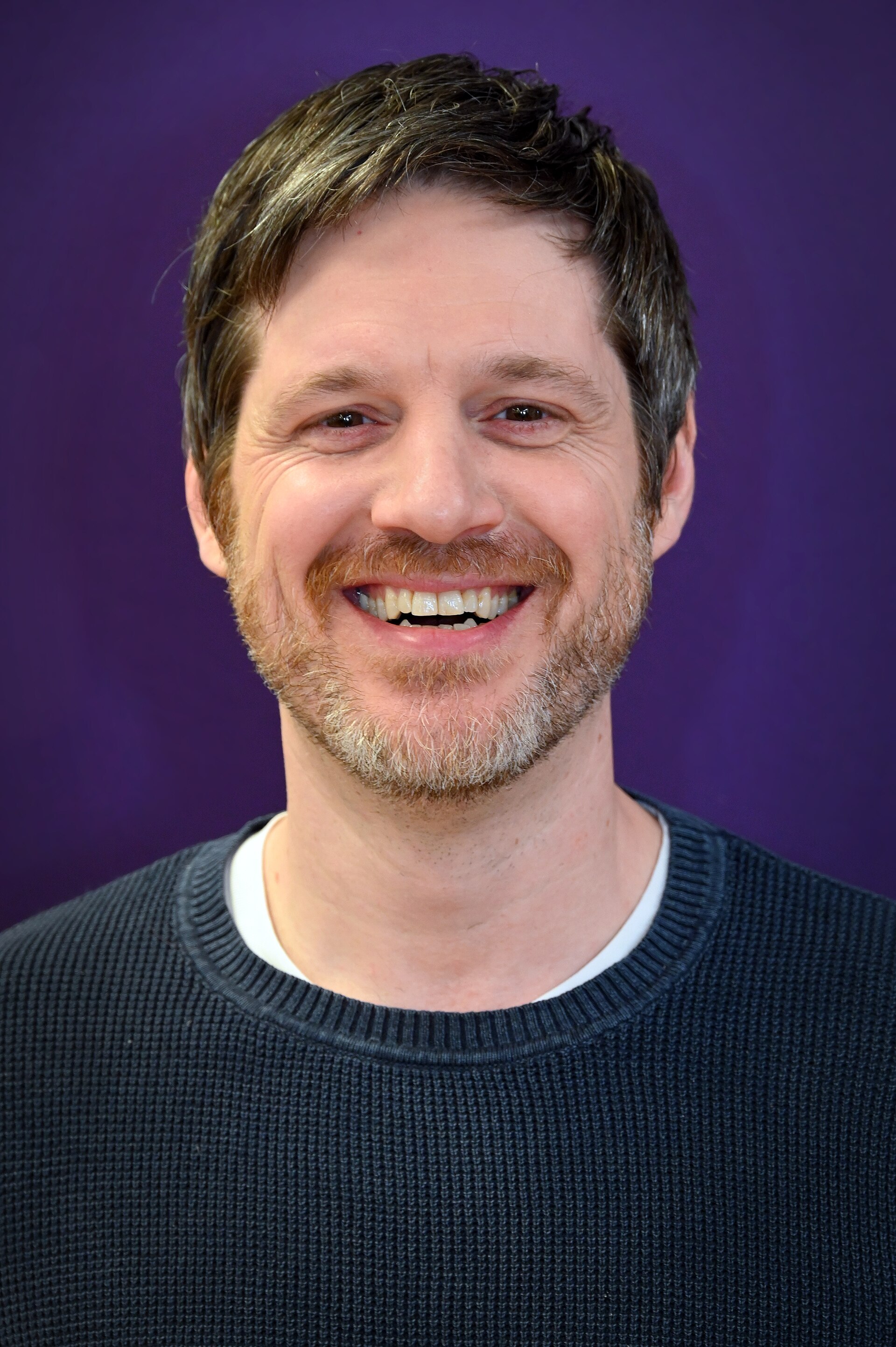 Michael Esper at a press event for "The Balusters" in Manhattan Theatre Club studios, 2/26/26