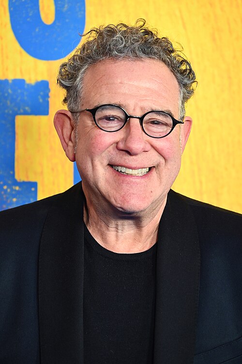 Director Michael Greif at the first anniversary celebration for "Hell's Kitchen" on Broadway, April 2025
