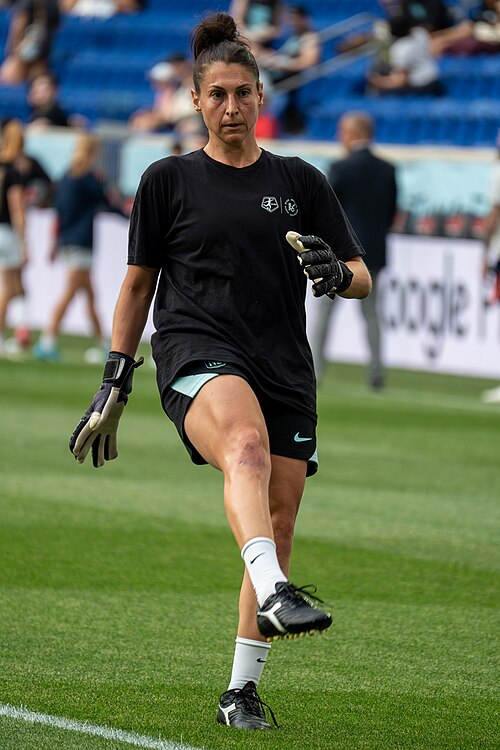 Michelle Betos during Gotham FC vs Bay FC on 6.21.25