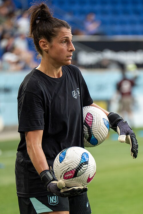 Michelle Betos during Gotham FC vs Bay FC on 6.21.25