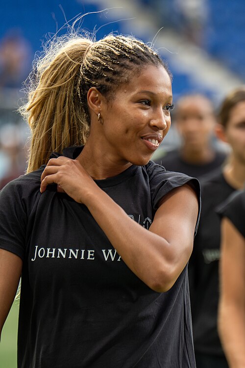 Midge Purce during Gotham FC vs Bay FC on 6.21.25