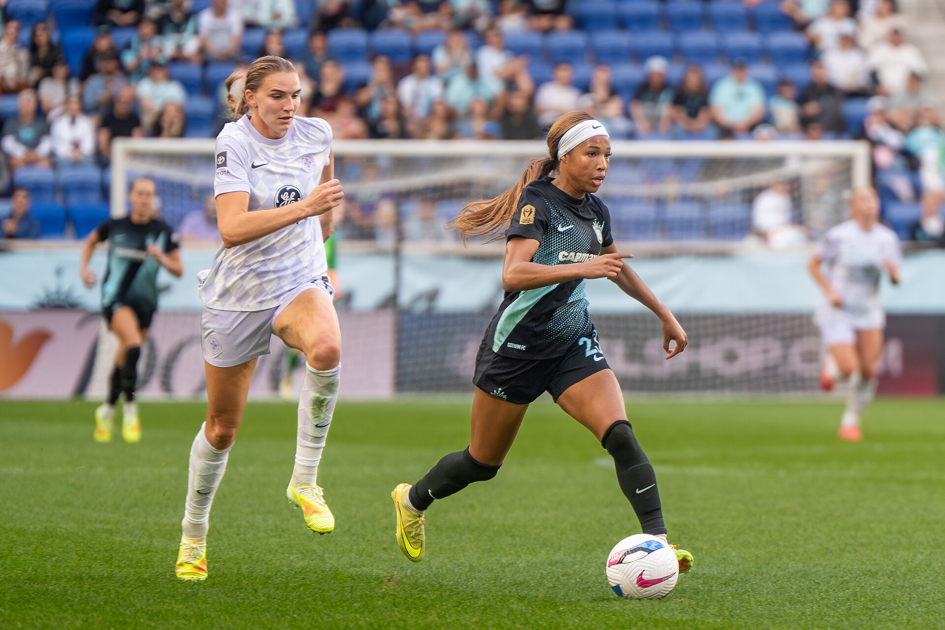 Midge Purce during Gotham FC vs Racing Louisville on Oct 19, 2025