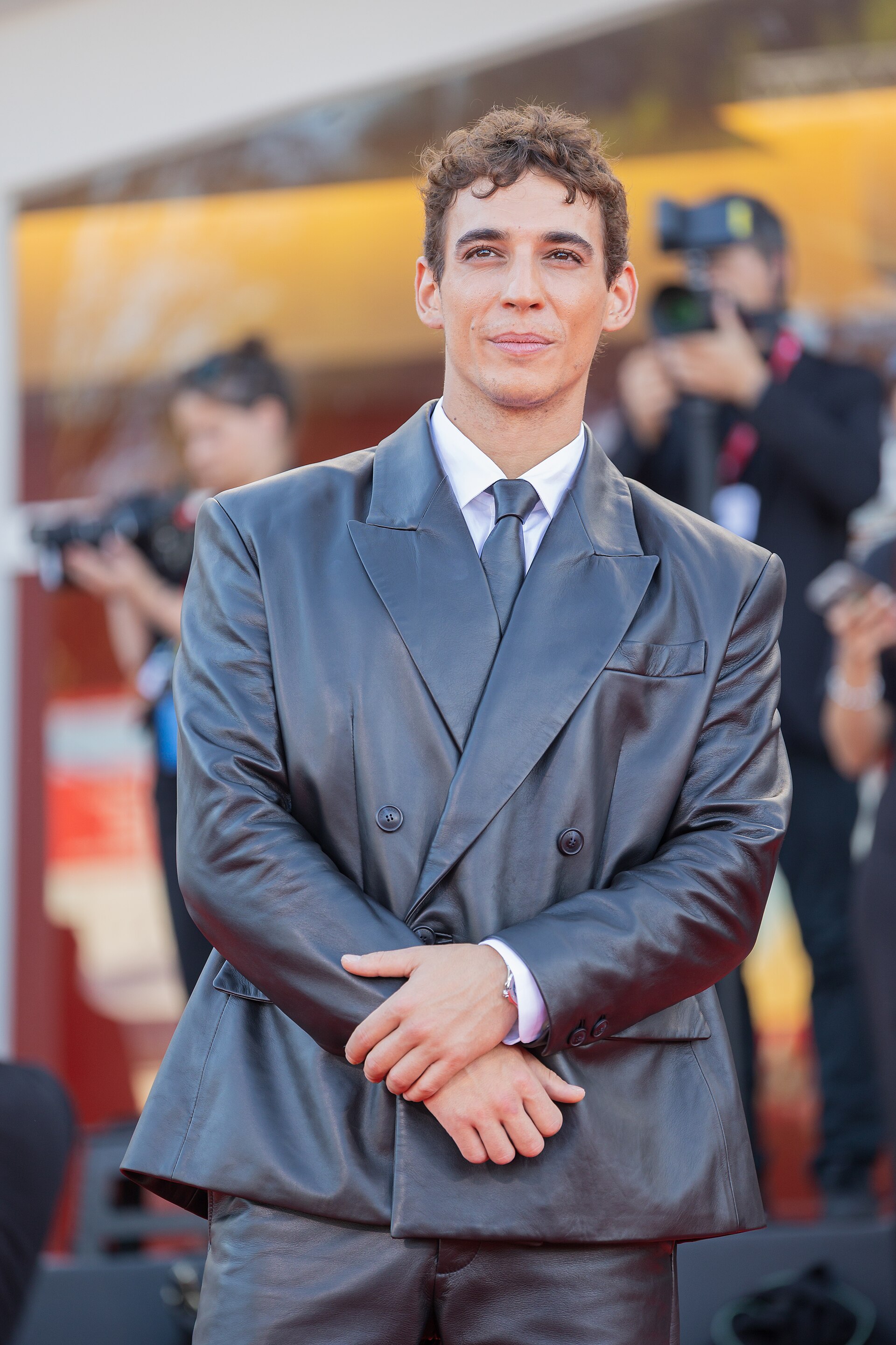 Miguel Herrán, actor, at 82nd Venice International Film Festival in Venice, Italy.