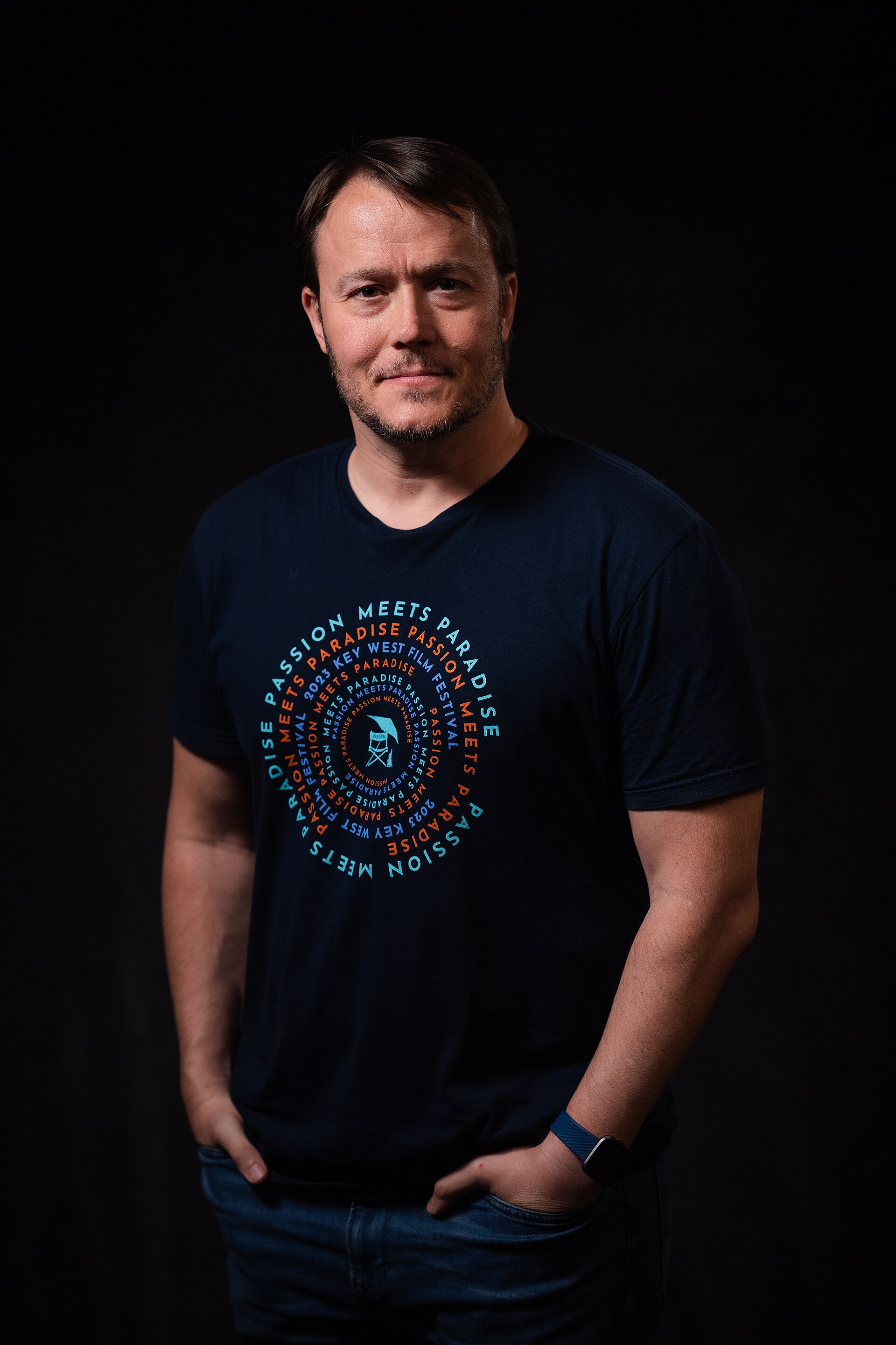 Mike McNamara at the 2024 Sundance Film Festival on January 22, 2024.