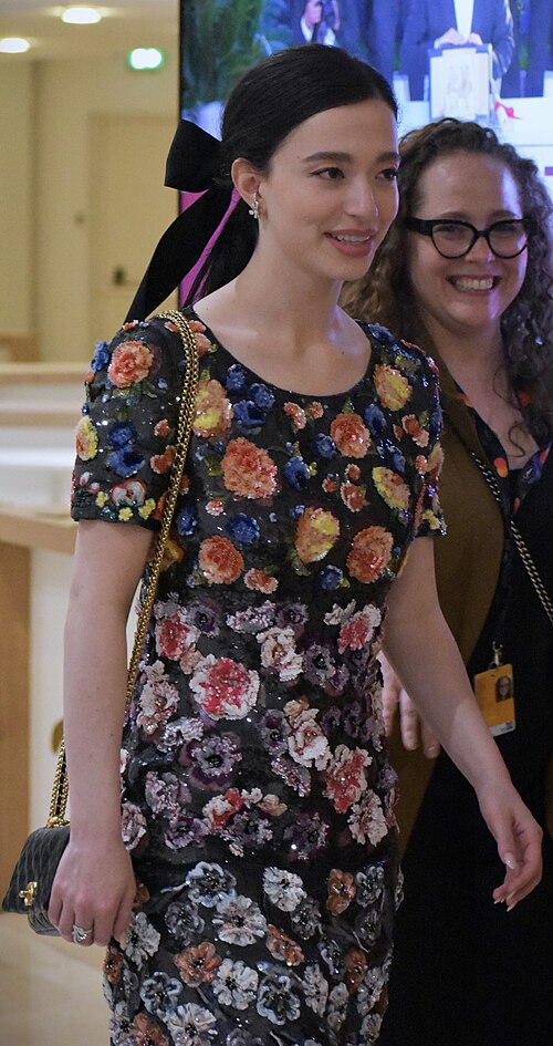 Mikey Madison, Lead Actress of Anora, at 2024 Cannes Film Festival closing ceremony