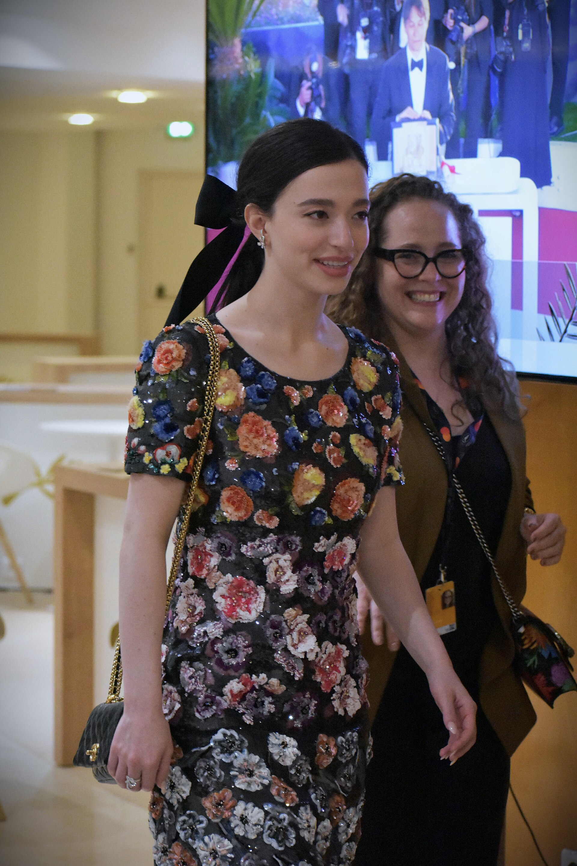 Mikey Madison, Lead Actress of Anora, at 2024 Cannes Film Festival closing ceremony