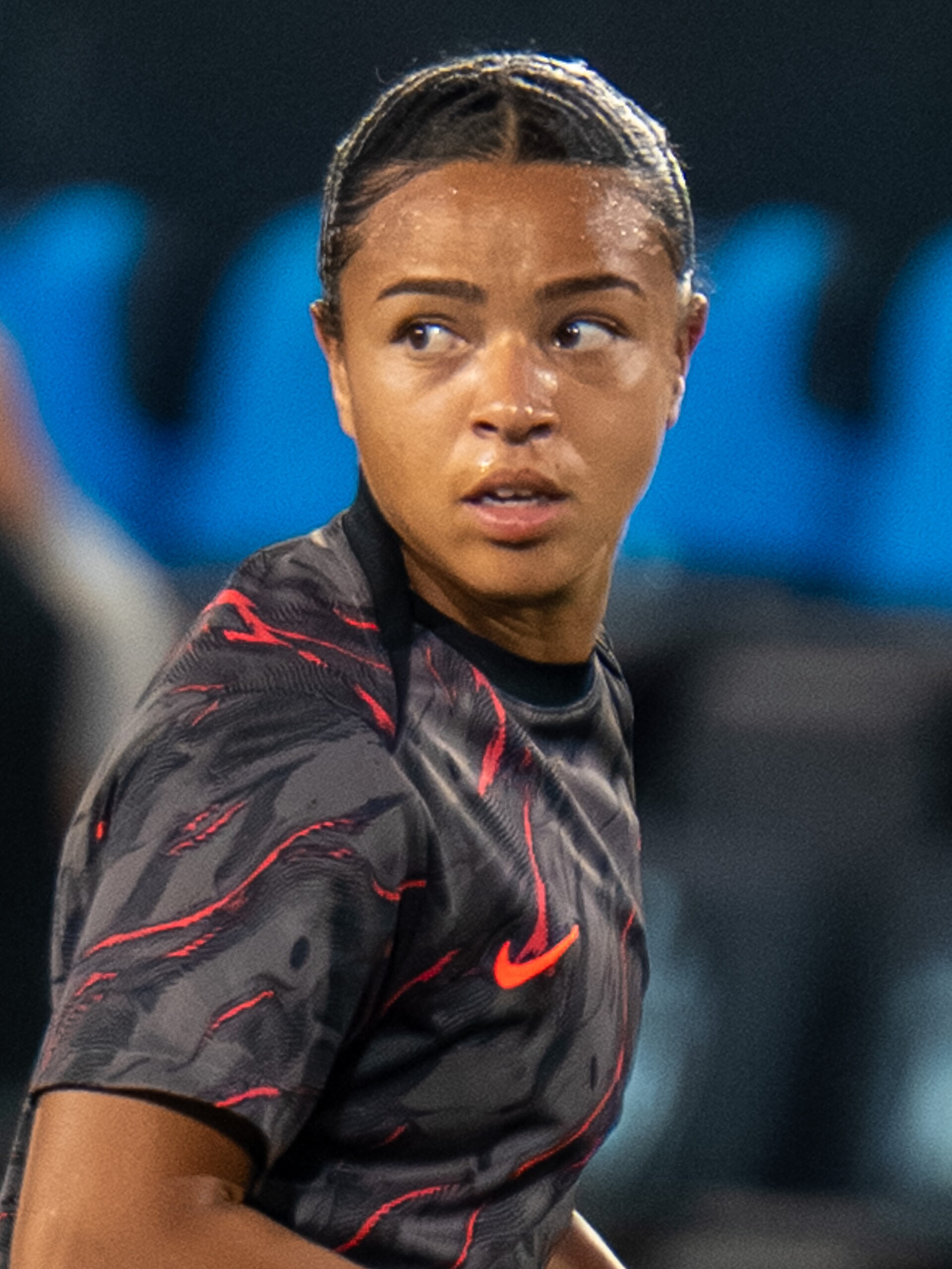 Mimi Alidou during Gotham FC vs Portland Thorns FC on 26 Sep 2025