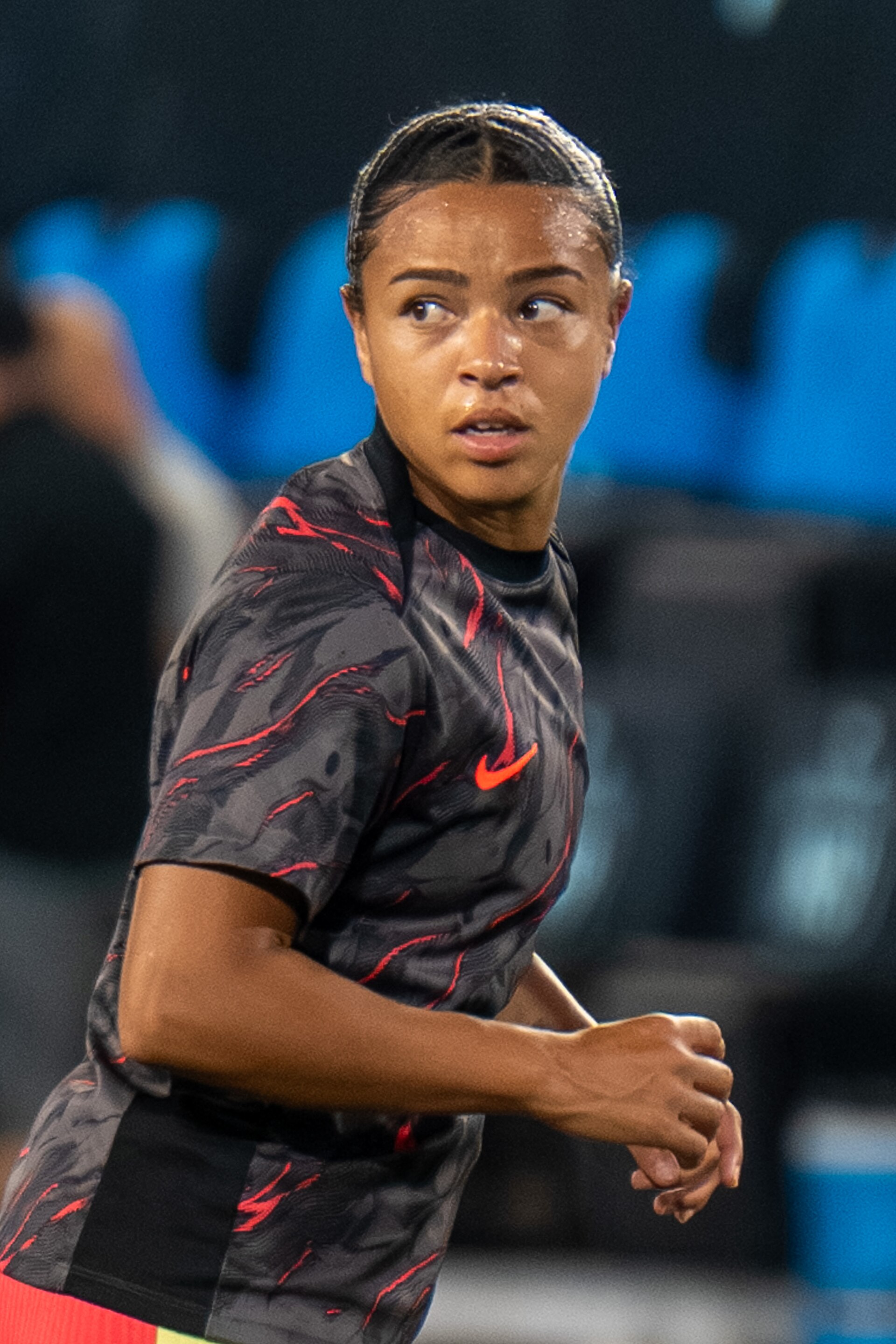Mimi Alidou during Gotham FC vs Portland Thorns FC on 26 Sep 2025