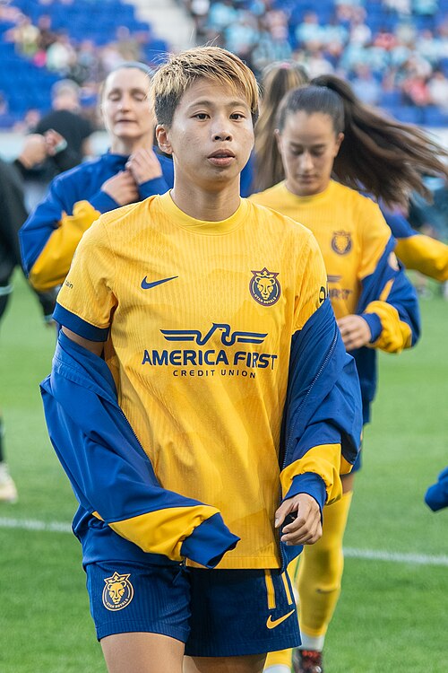 Mina Tanaka during Gotham FC vs Utah Royals on Aug 23 2025