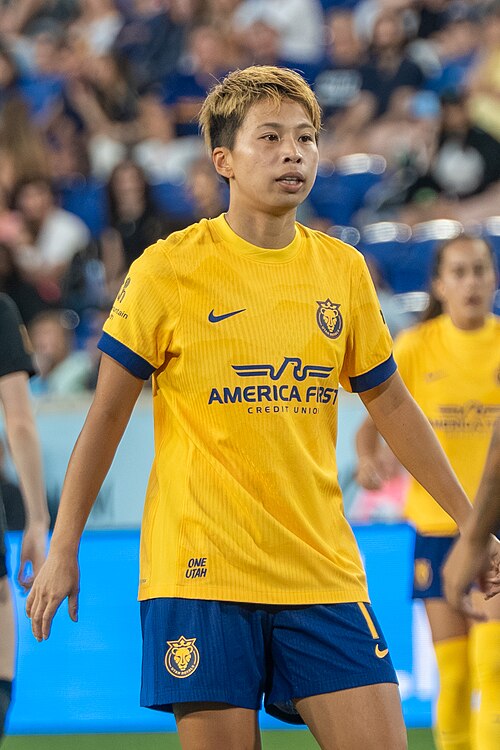 Mina Tanaka during Gotham FC vs Utah Royals on Aug 23 2025
