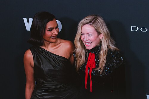 Mindy Kaling & Erin Walsh at the WWD Style Awards 2026