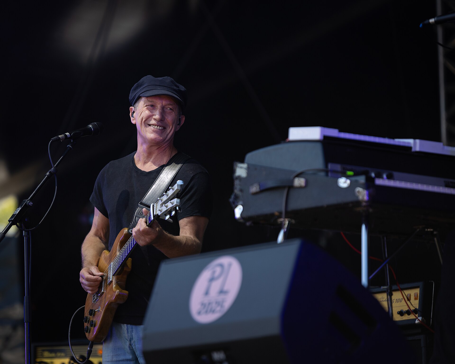 Miossec performs at the Festival du chant de marin de Paimpol (Brittany, France), August 2025