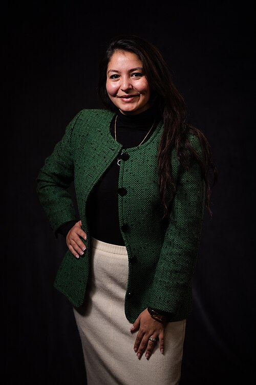 Miranda Pacheco at the 2024 Sundance Film Festival on January 22, 2024.