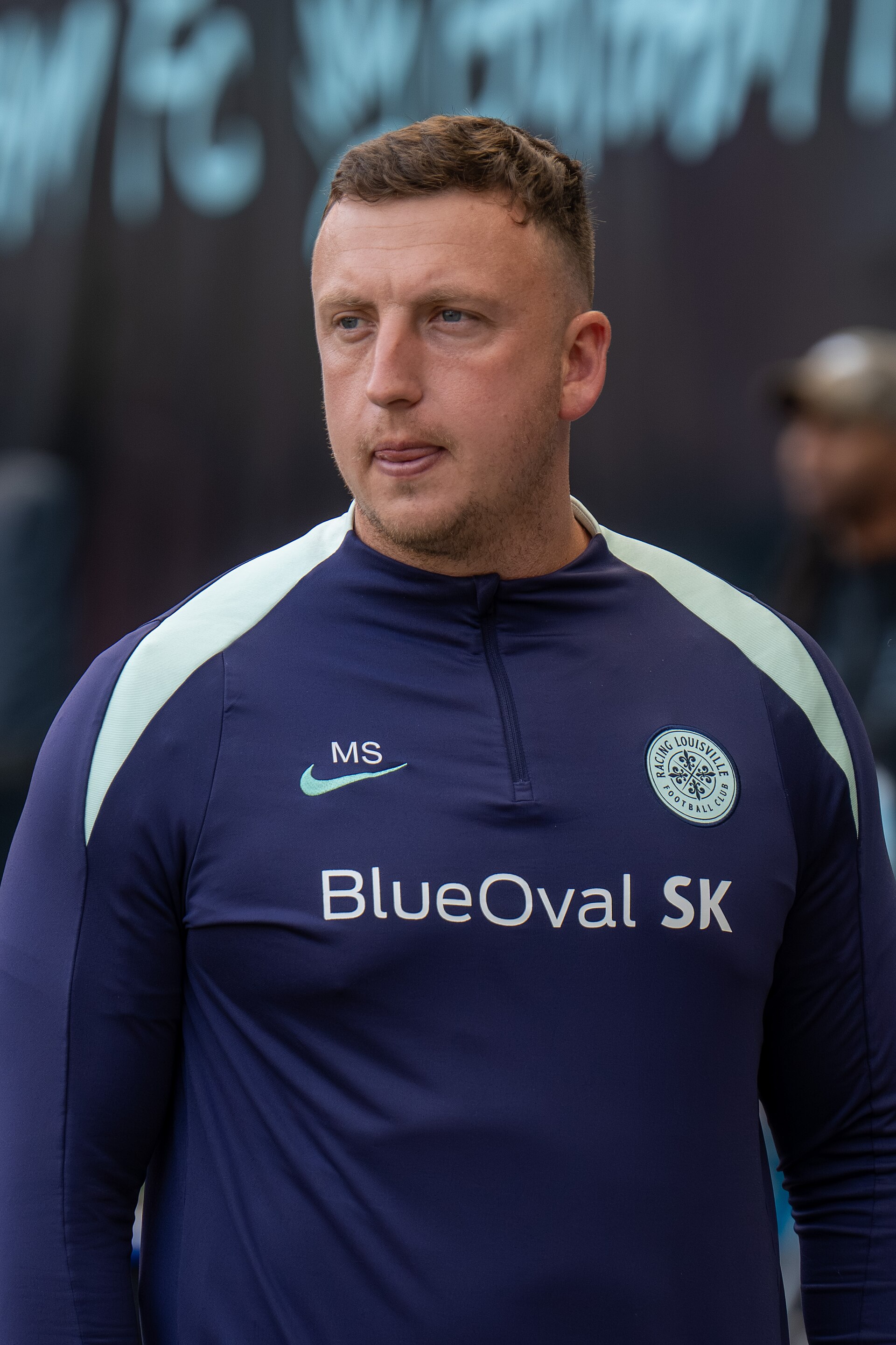 Mitch Sowerby during Gotham FC vs Racing Louisville on Oct 19, 2025