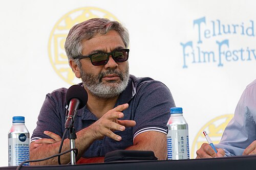 Mohammad Rasoulof during the final seminar discussion at the 2024 Telluride Film Festival.