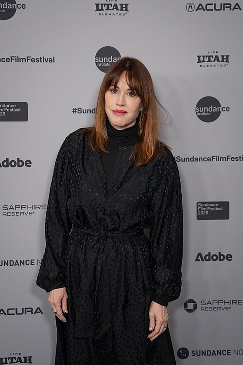 Molly Ringwald (actress) at the premiere of Run Amok at Sundance Film Festival 2026.