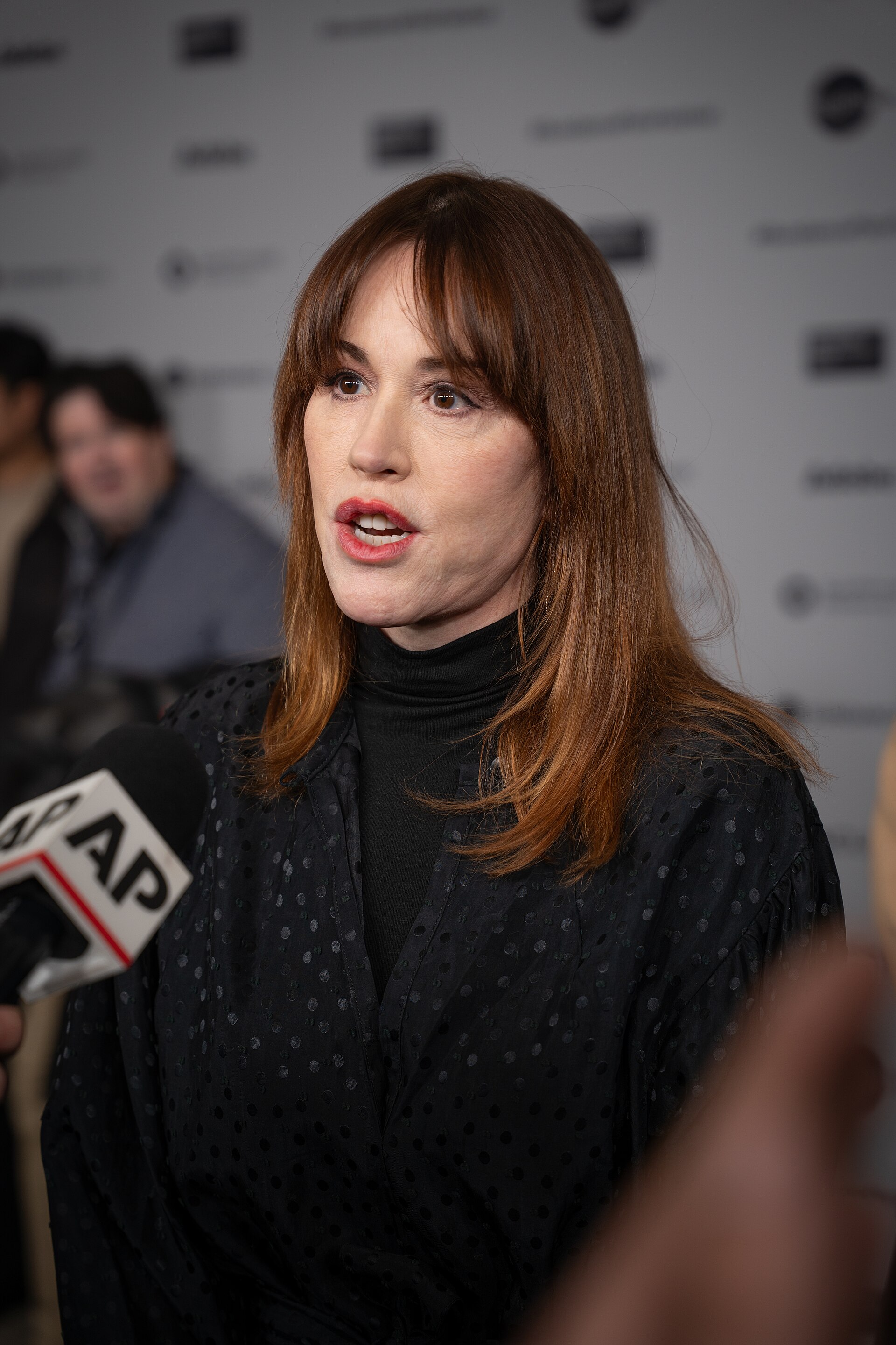 Molly Ringwald (actress) at the premiere of Run Amok at Sundance Film Festival 2026.