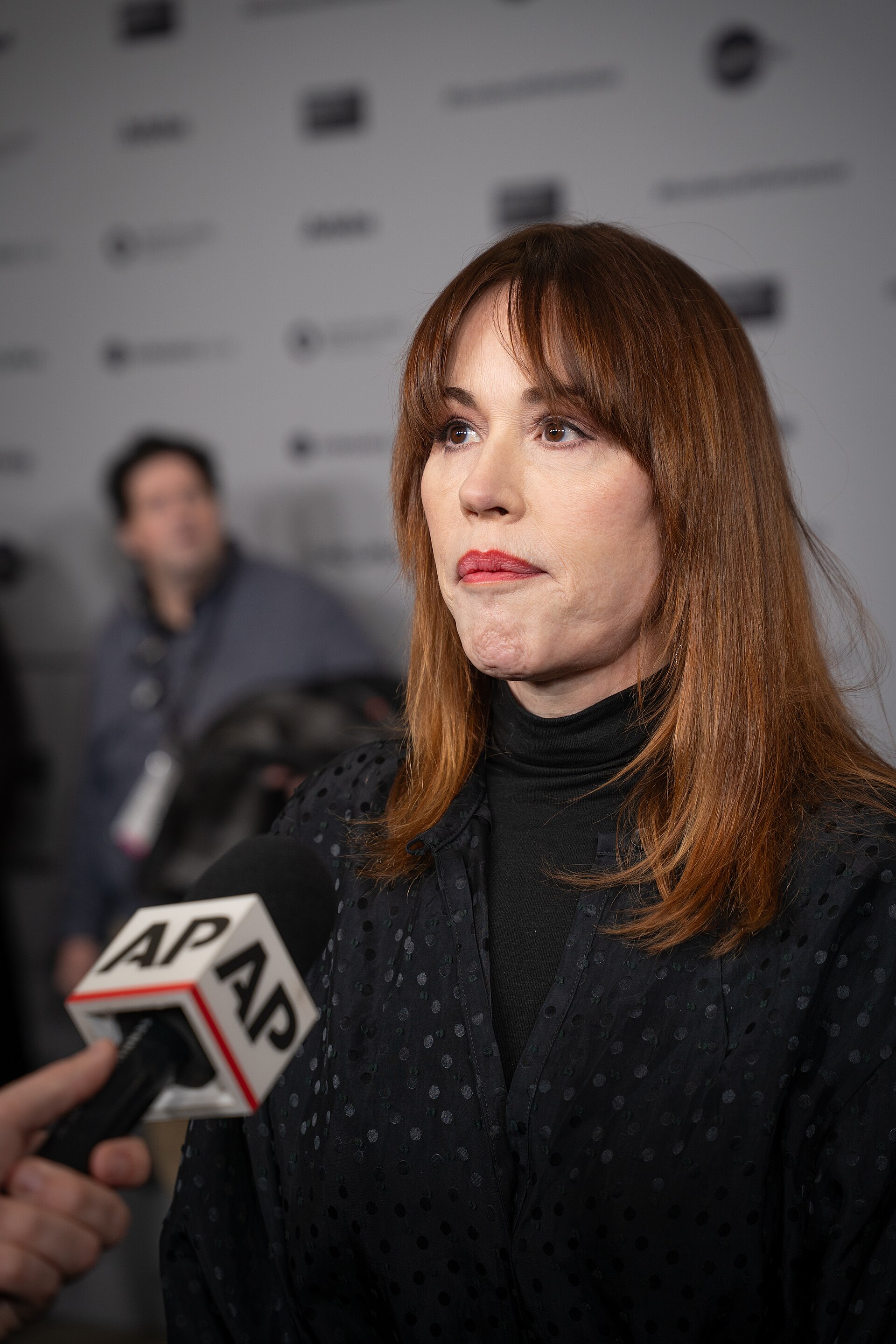 Molly Ringwald (actress) at the premiere of Run Amok at Sundance Film Festival 2026.