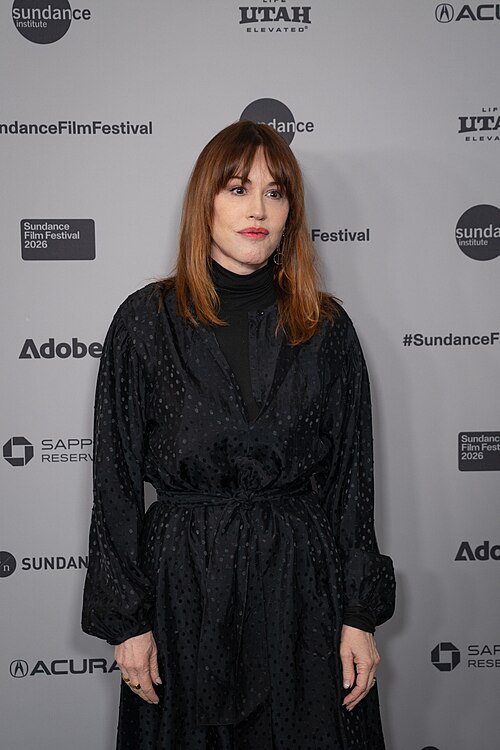Molly Ringwald (actress) at the premiere of Run Amok at Sundance Film Festival 2026.