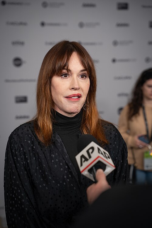 Molly Ringwald (actress) at the premiere of Run Amok at Sundance Film Festival 2026.