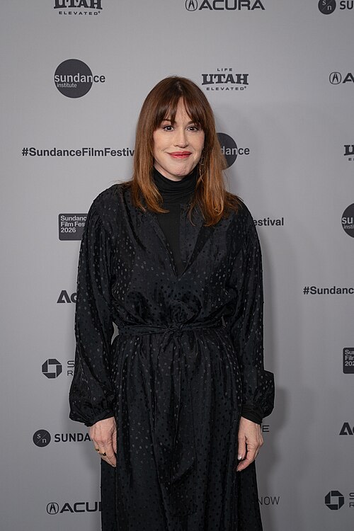 Molly Ringwald (actress) at the premiere of Run Amok at Sundance Film Festival 2026.