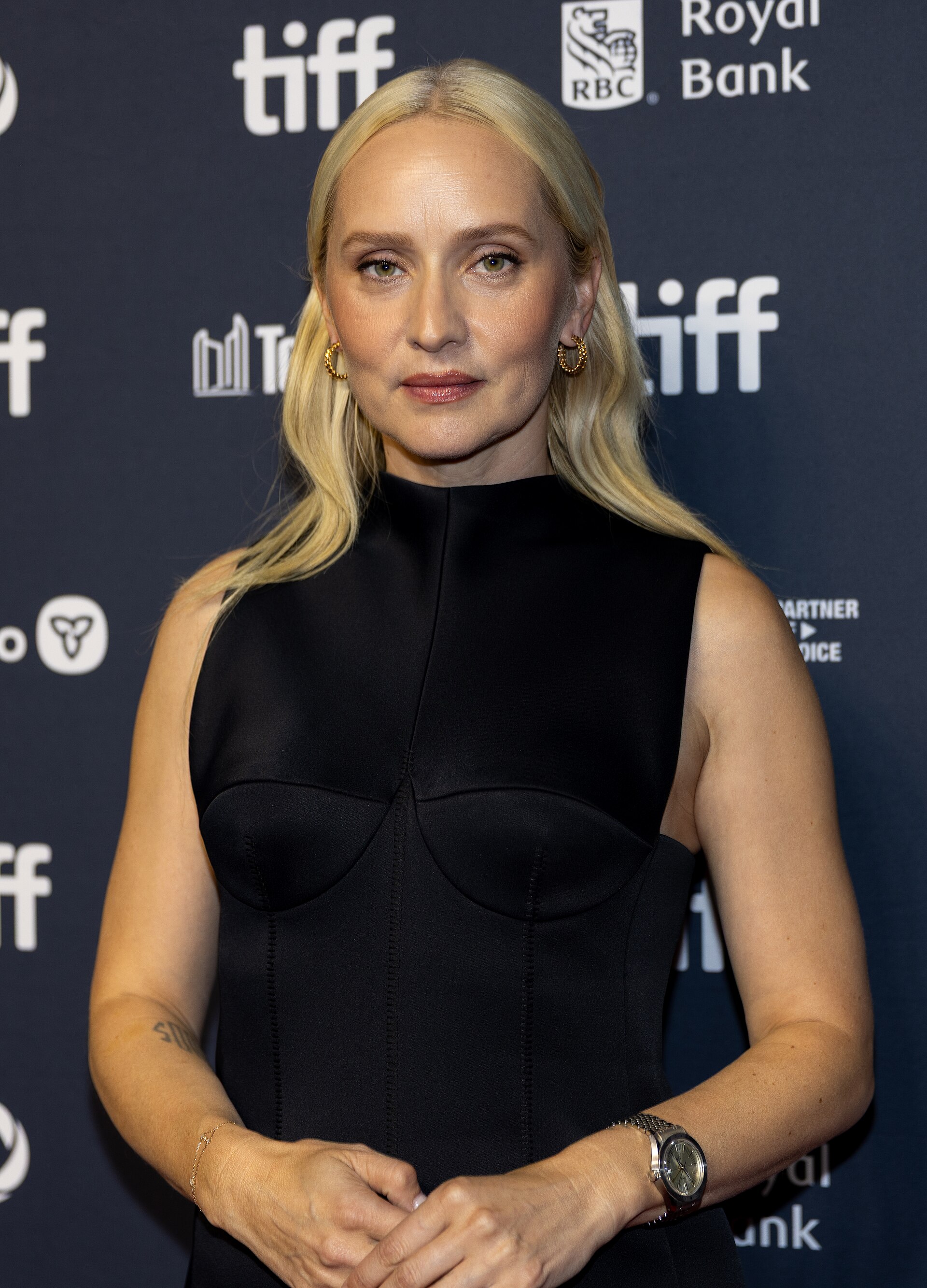 Mona Fastvold, director, at the 2025 Toronto International Film Festival (TIFF) for the movie The Testament of Ann Lee.