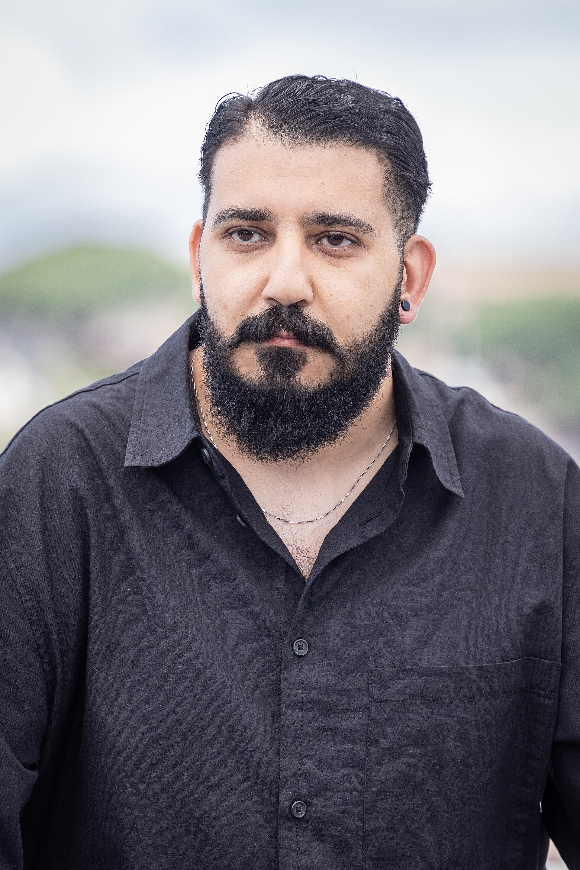 Film director Morad Mostafa at the 2025 Cannes Film Festival
