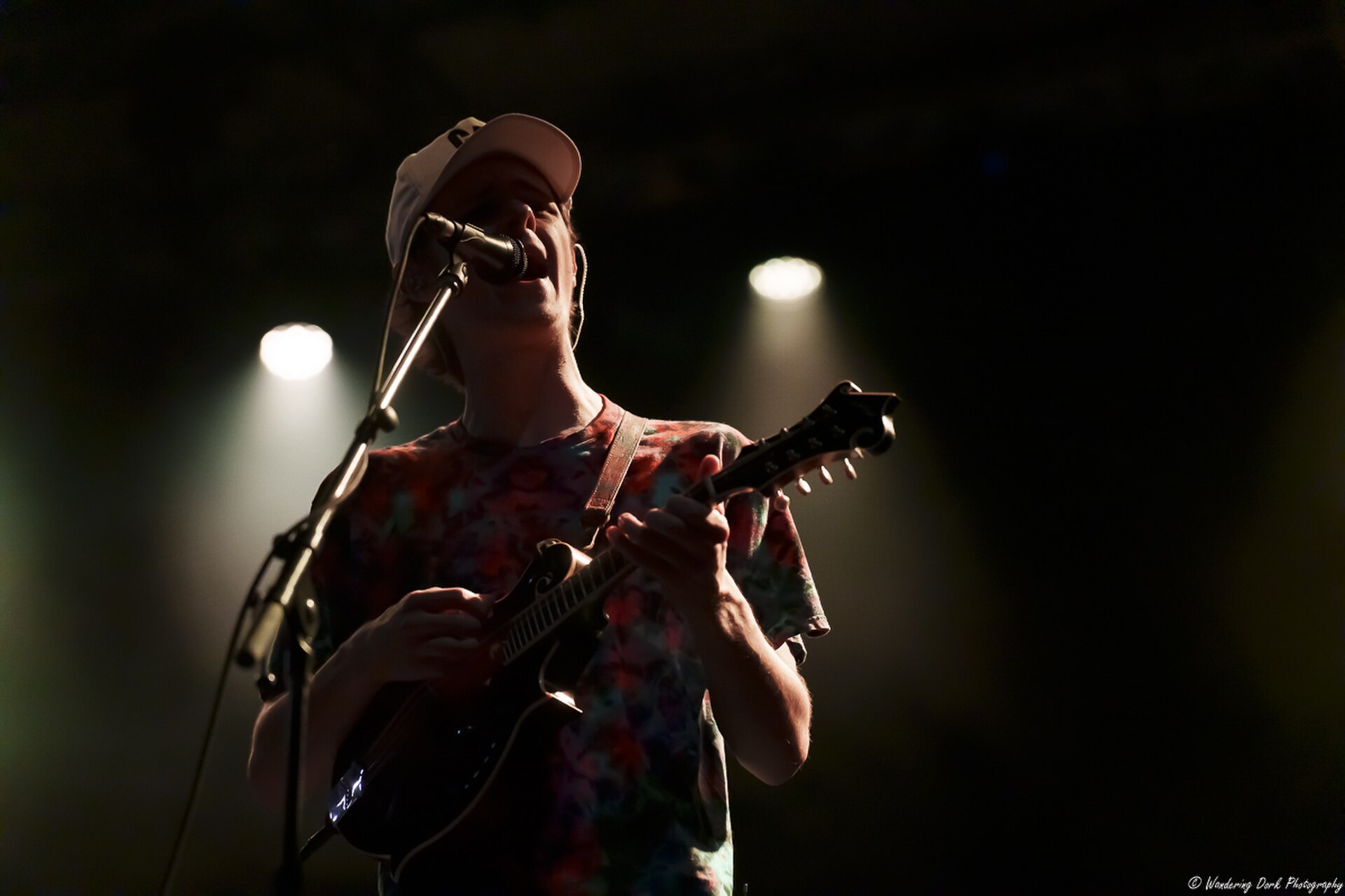 Mountain Grass Unit, musician, at Dominion RiverRock in Richmond, Virginia performing on May 16, 2025 .