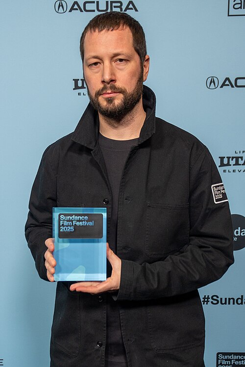 Mstyslav Chernov at the 2025 Sundance Film Festival Awards