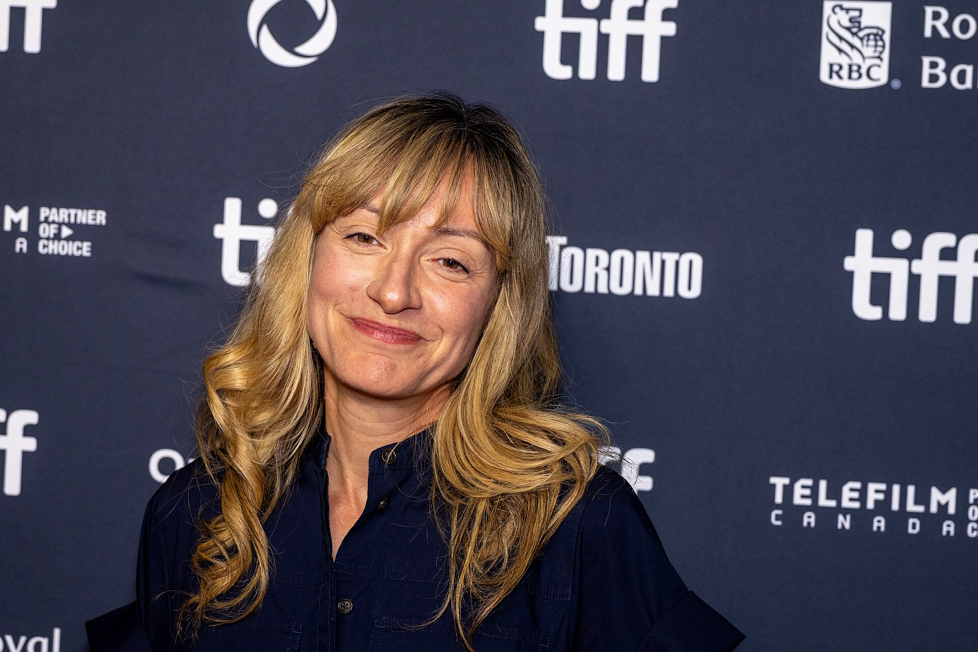Mylène Chollet, screenwriter, at the 2025 Toronto International Film Festival (TIFF) for the movie Space Cadet.