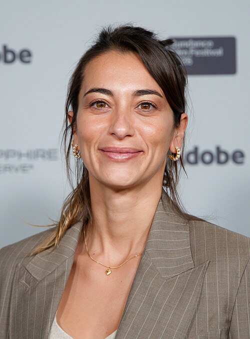 Myrsini Aristidou, film director, at the 2026 2026 Sundance Film Festival for the movie Hold Onto Me.