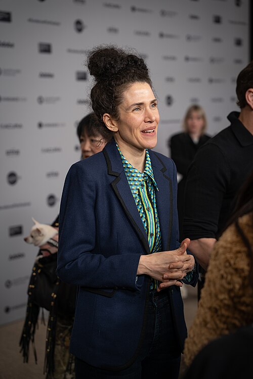 NB Mager (director/writer) at the premiere of Run Amok at Sundance Film Festival 2026.