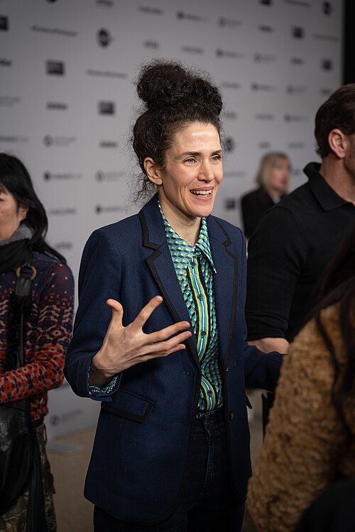 NB Mager (director/writer) at the premiere of Run Amok at Sundance Film Festival 2026.