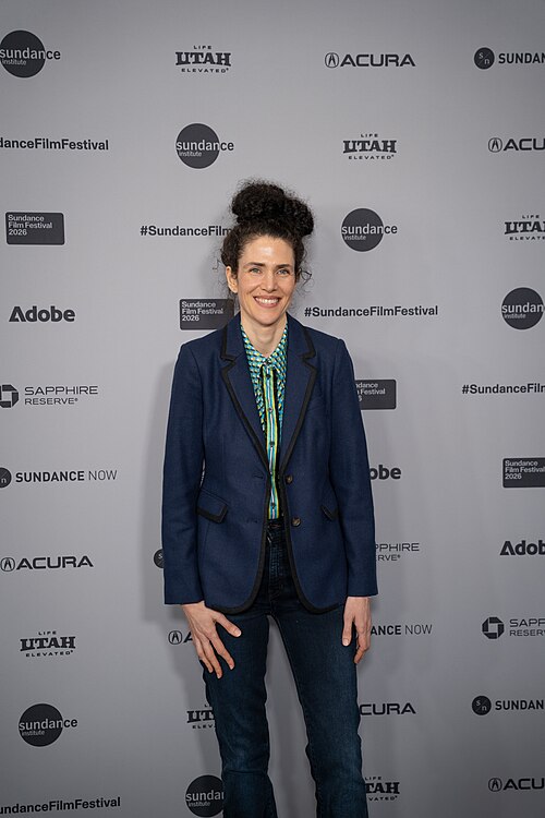 NB Mager (director/writer) at the premiere of Run Amok at Sundance Film Festival 2026.