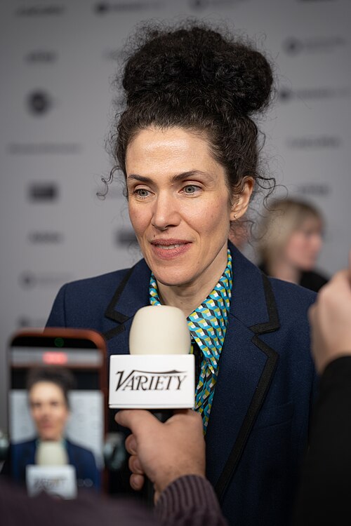 NB Mager (director/writer) at the premiere of Run Amok at Sundance Film Festival 2026.