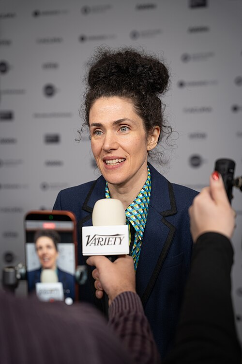 NB Mager (director/writer) at the premiere of Run Amok at Sundance Film Festival 2026.