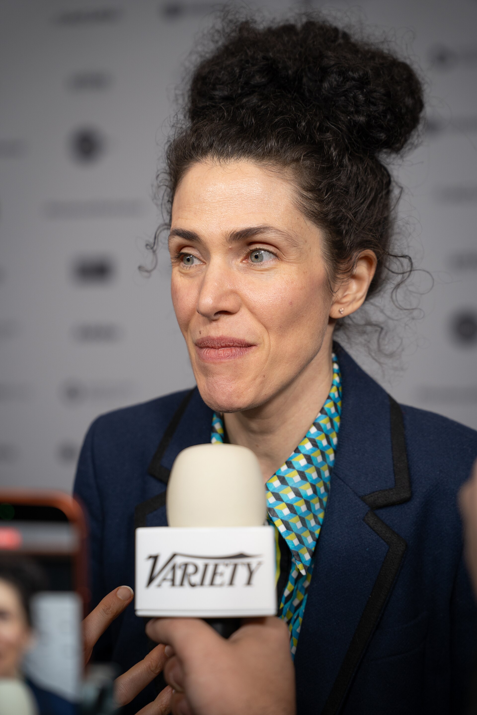 NB Mager (director/writer) at the premiere of Run Amok at Sundance Film Festival 2026.