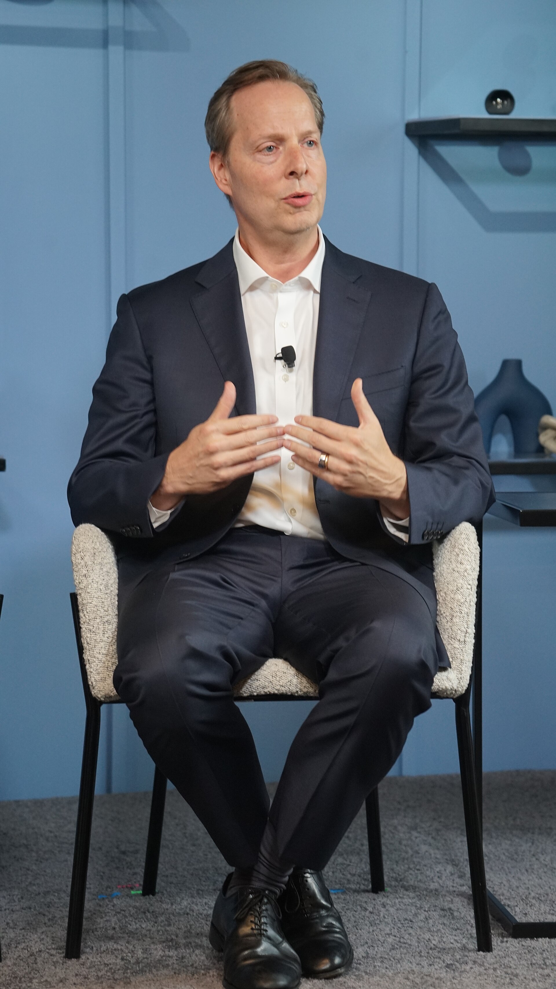 Almar Latour at Wall Street Journal House event at New York Climate Week 2025